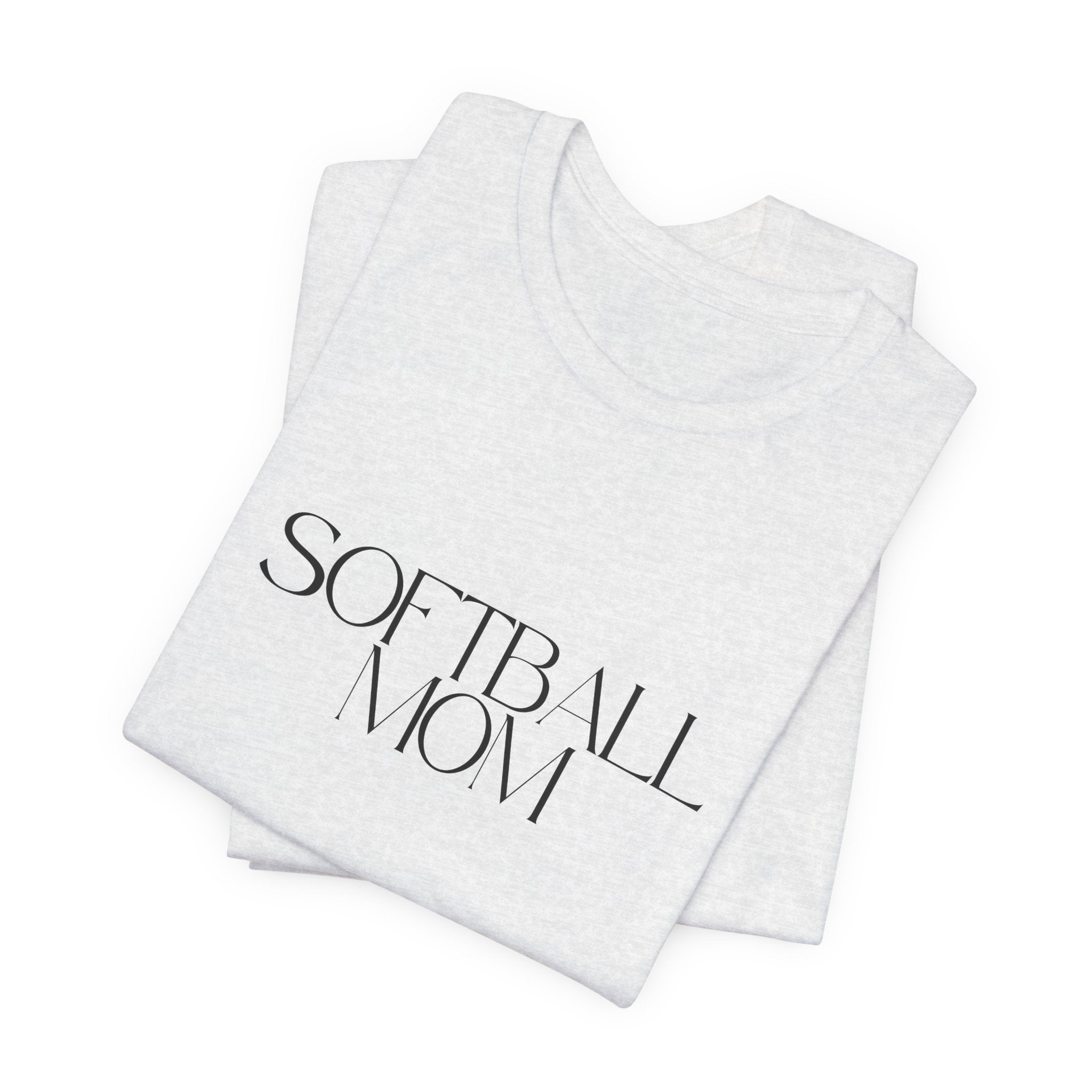 PERSONALIZED Softball Mom (front/back)
