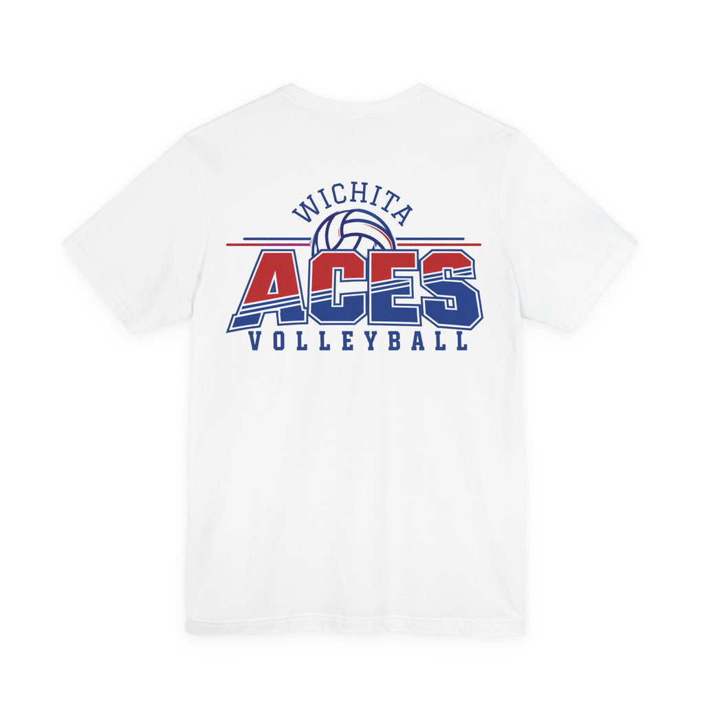 Wichita ACES Volleyball Team Soft Tee | FRONT/BACK