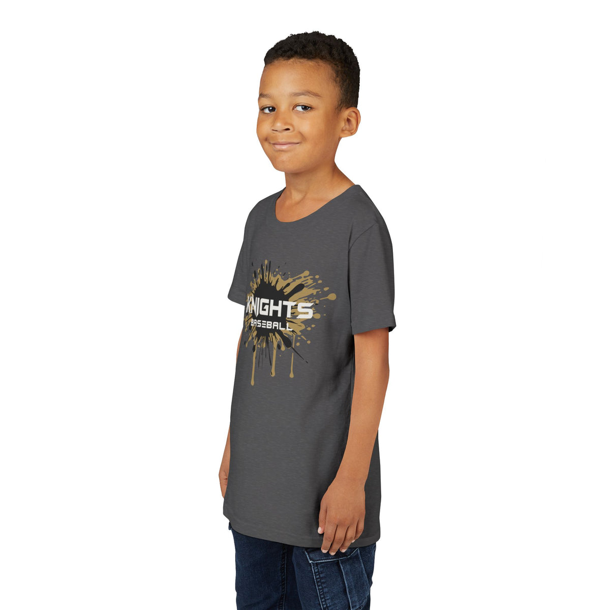 YOUTH Knights Baseball Drip Tee