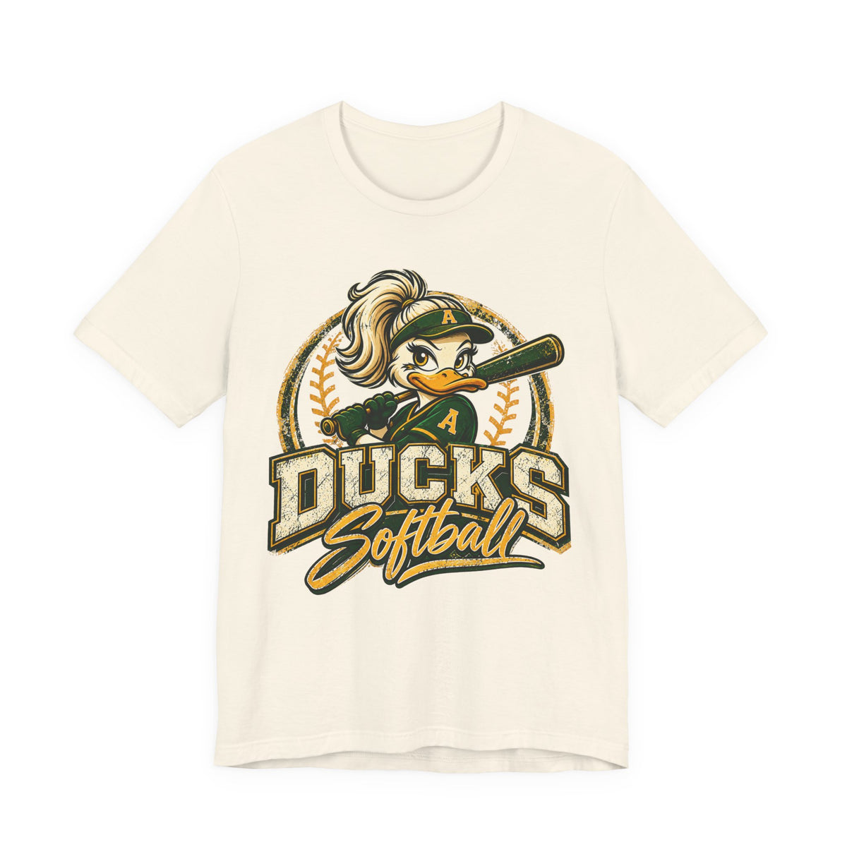 Ducks Softball Soft Vintage Tee
