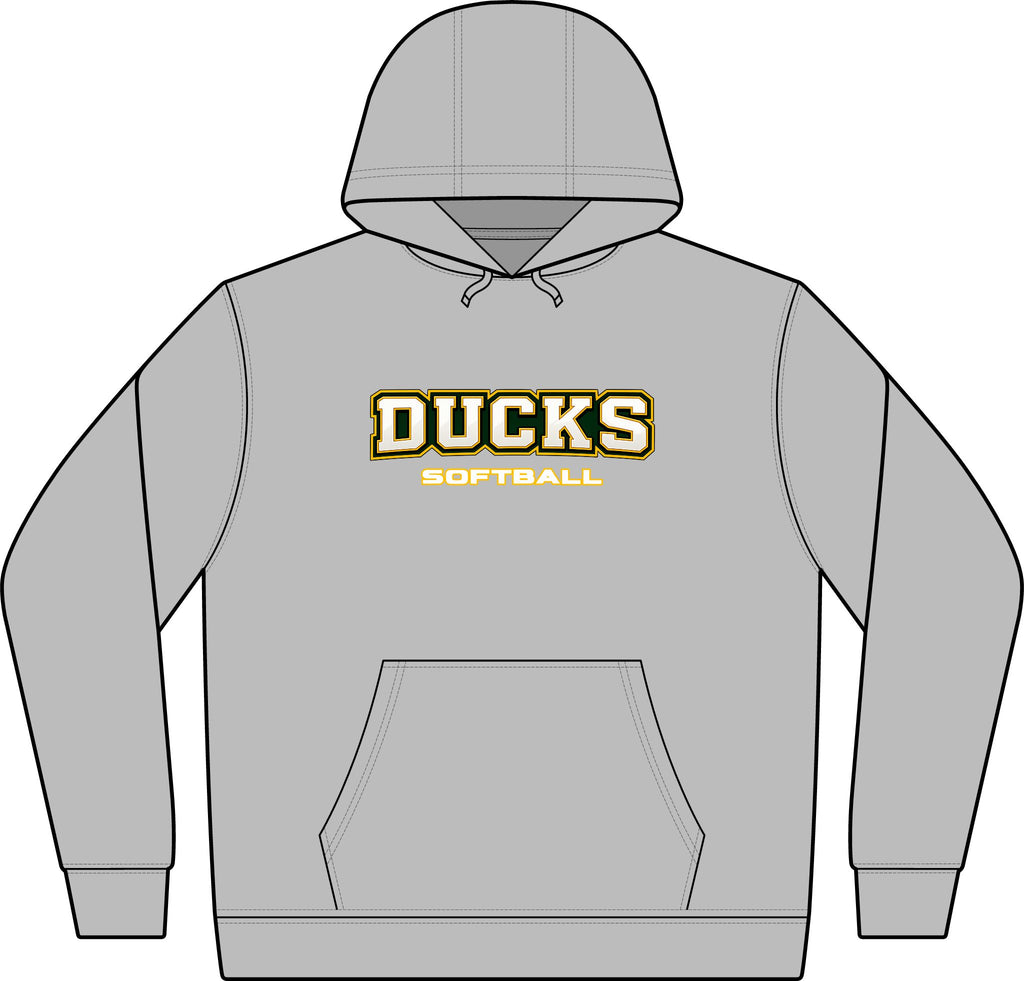 Ducks Softball Dryblend Performance Hoodie