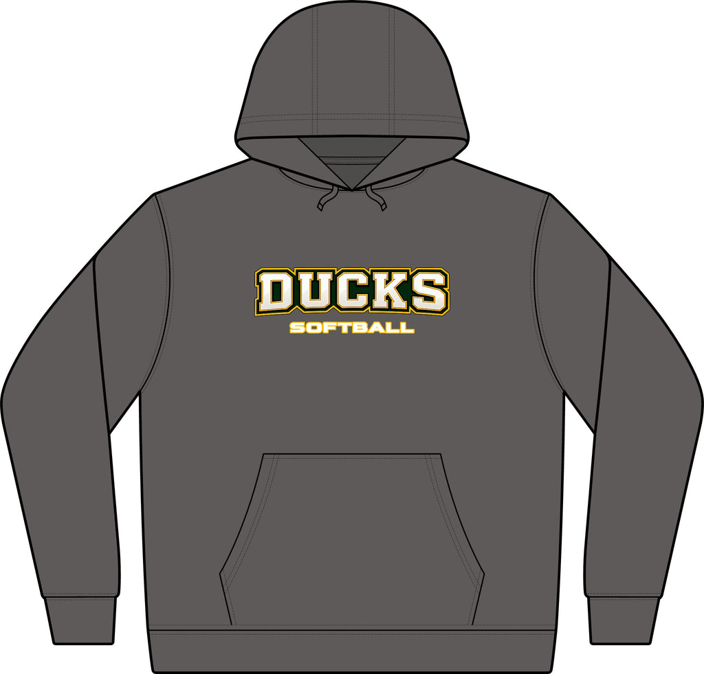 Ducks Softball Dryblend Performance Hoodie