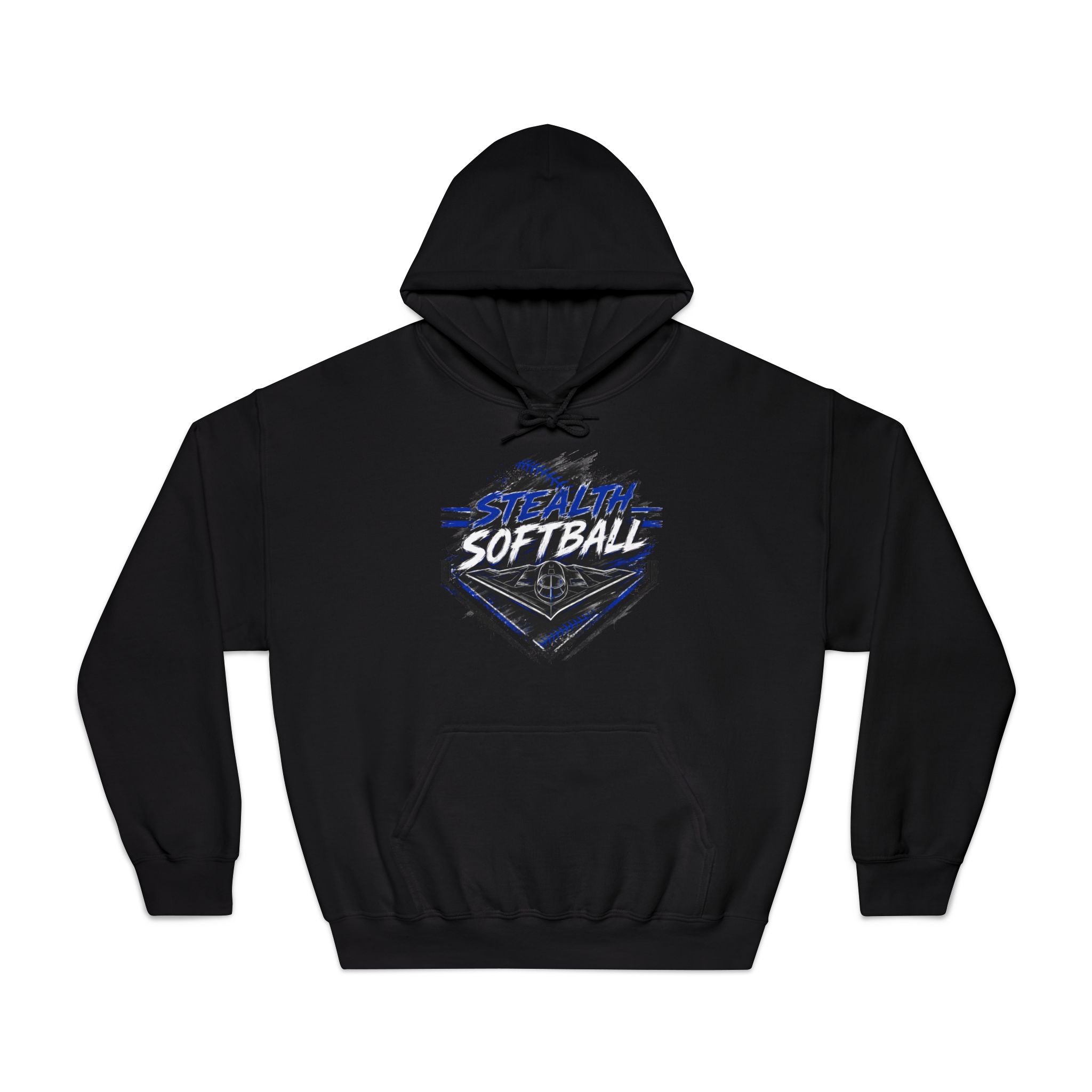 Stealth Softball Medium/Heavy DryBlend Hoodie