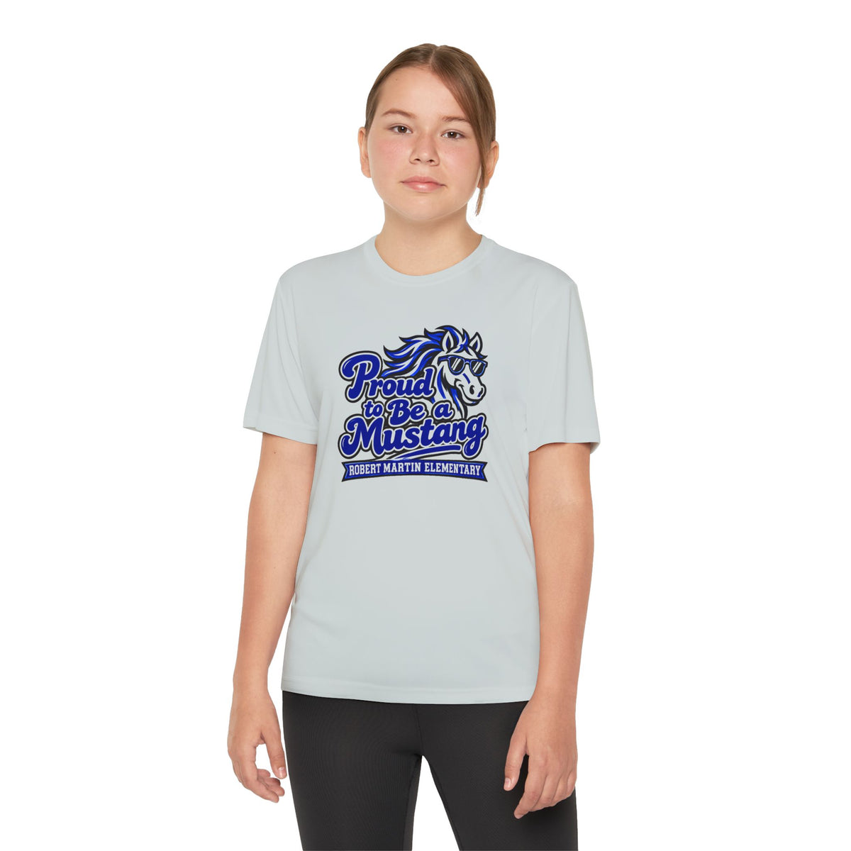 YOUTH RME Proud Mustang Moisture-Wicking Performance Tee