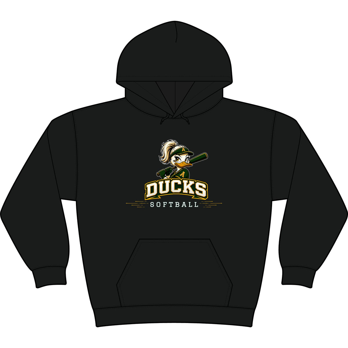 Ducks Softball Heavy blend Hoodie