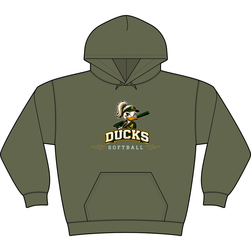 Ducks Softball Heavy blend Hoodie