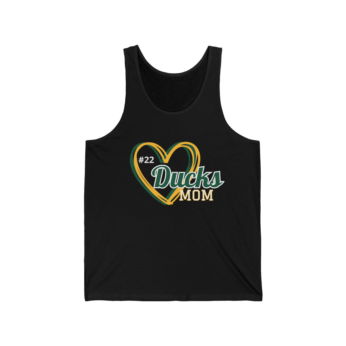 Ducks Softball Personalized Mom Tank