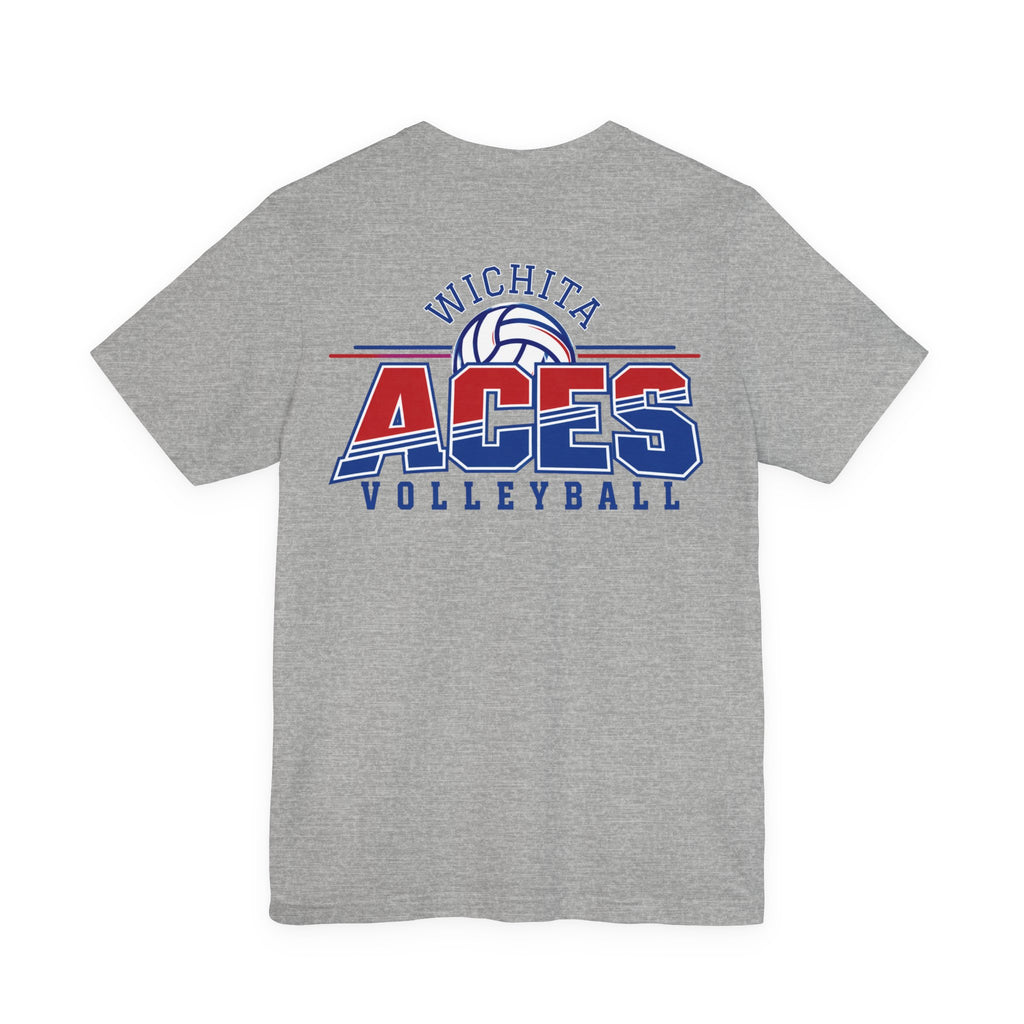 Wichita ACES Volleyball Team Soft Tee | FRONT/BACK