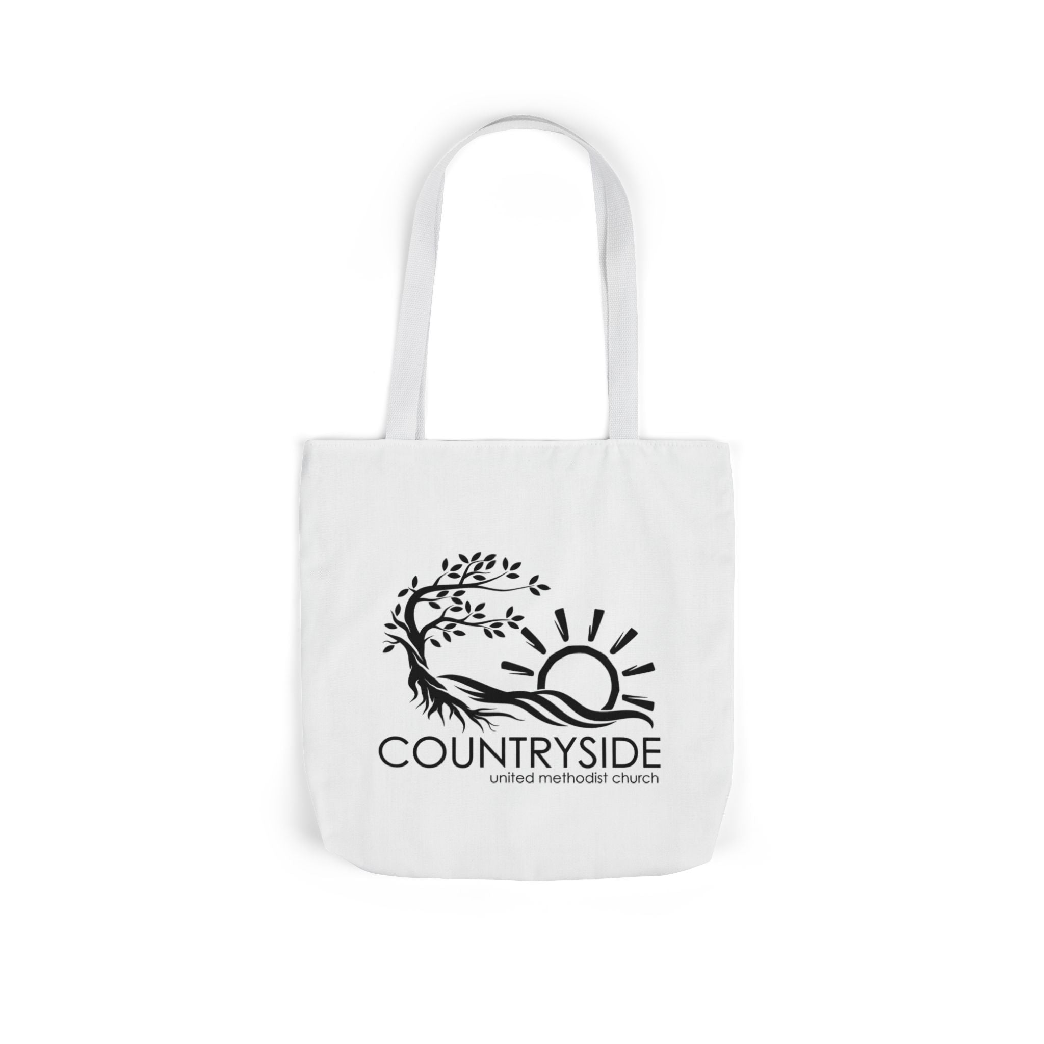 Countryside Canvas Tote Bag