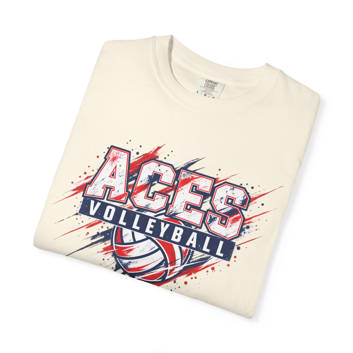 Wichita Aces Volleyball Comfort Colors | Graffiti