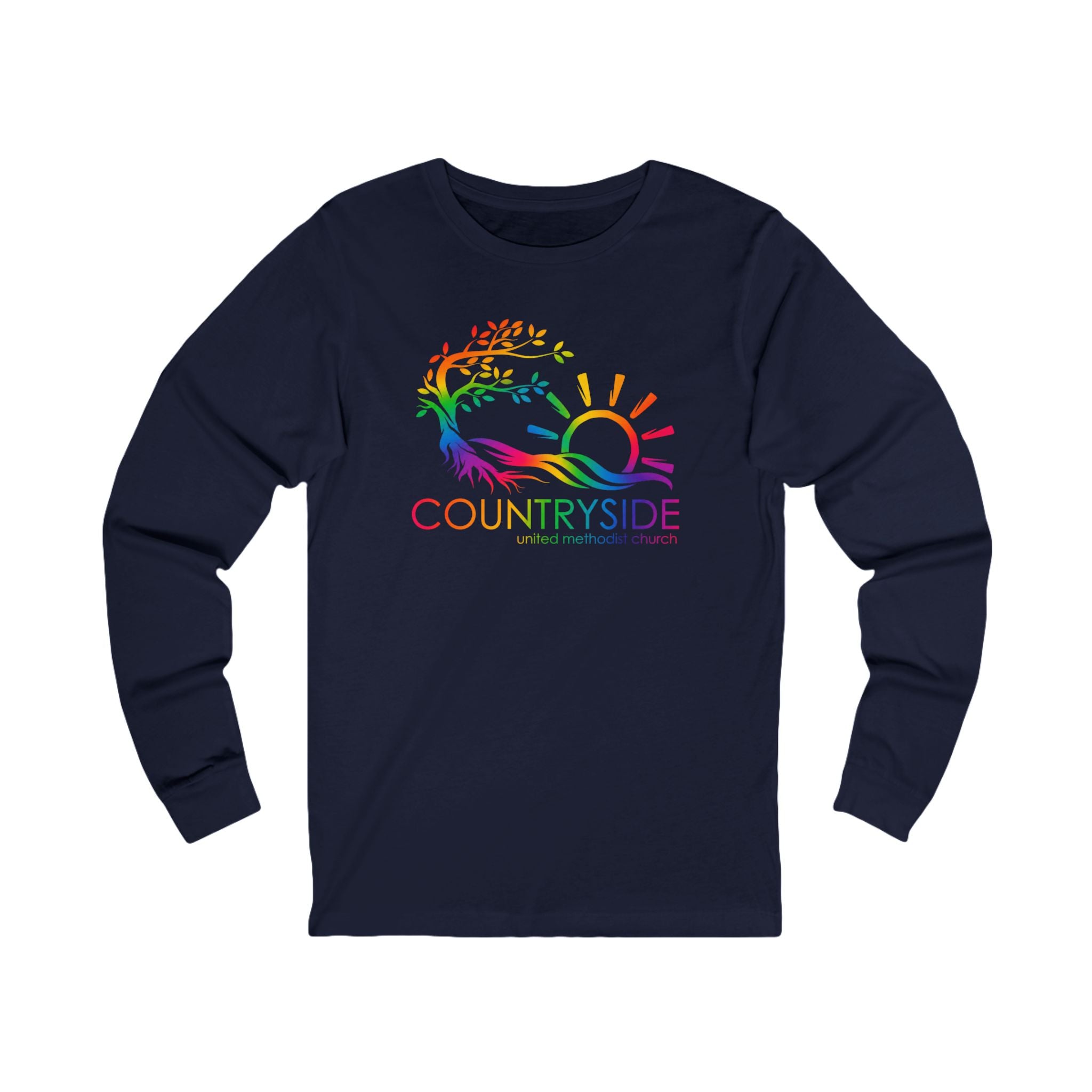 Countryside Rainbow Long Sleeve Tee