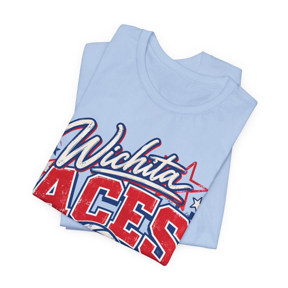 Wichita Aces Volleyball Graphic Soft Tee | Checkered