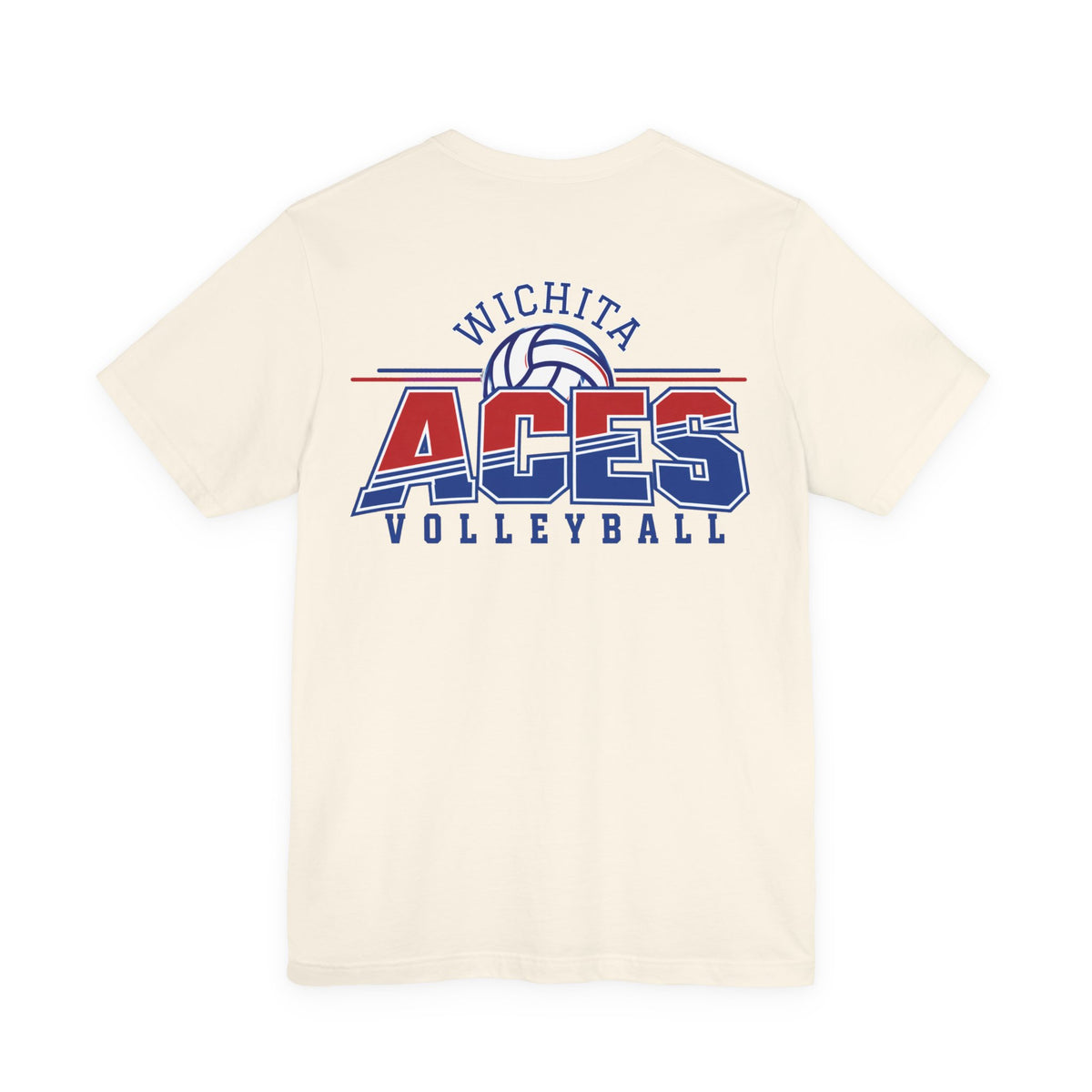 Wichita ACES Volleyball Team Soft Tee | FRONT/BACK