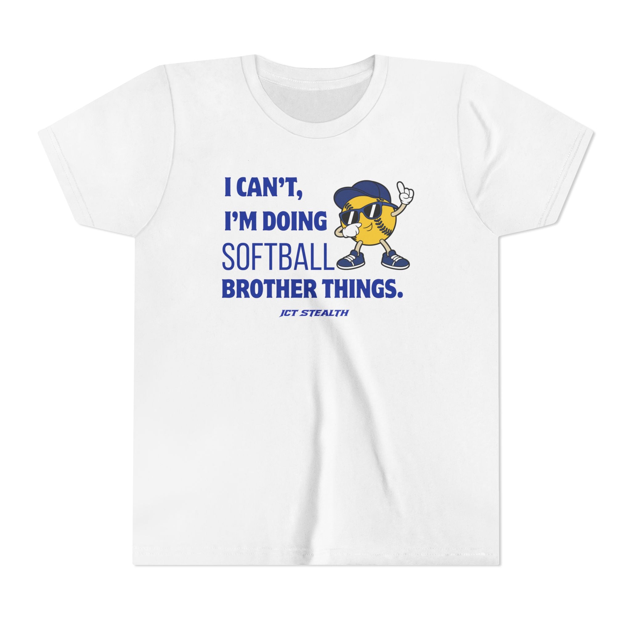 YOUTH PERSONALIZED Stealth Softball Bro Tee