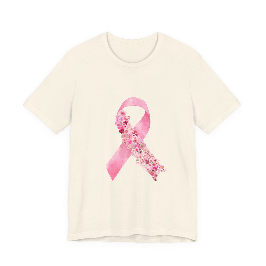 Pink Floral Ribbon