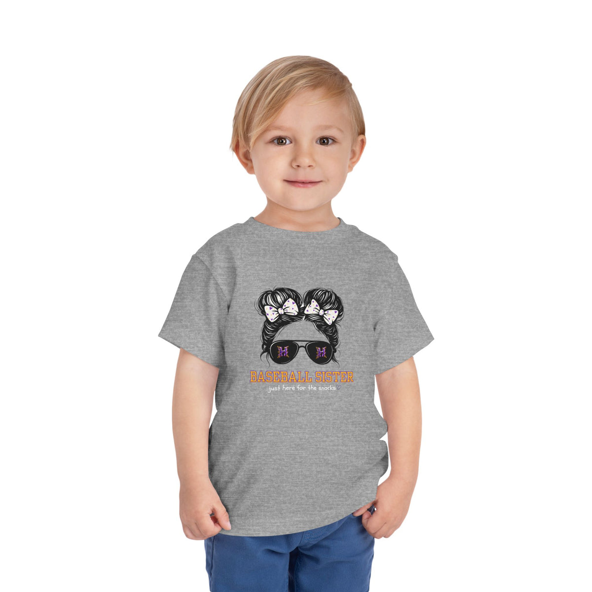 TODDLER Havoc Baseball Sister Tee