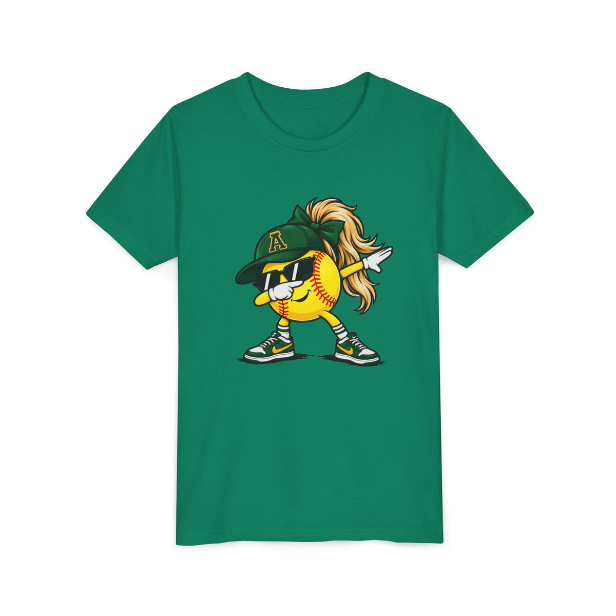 YOUTH Ducks Softball Dabbing Tee