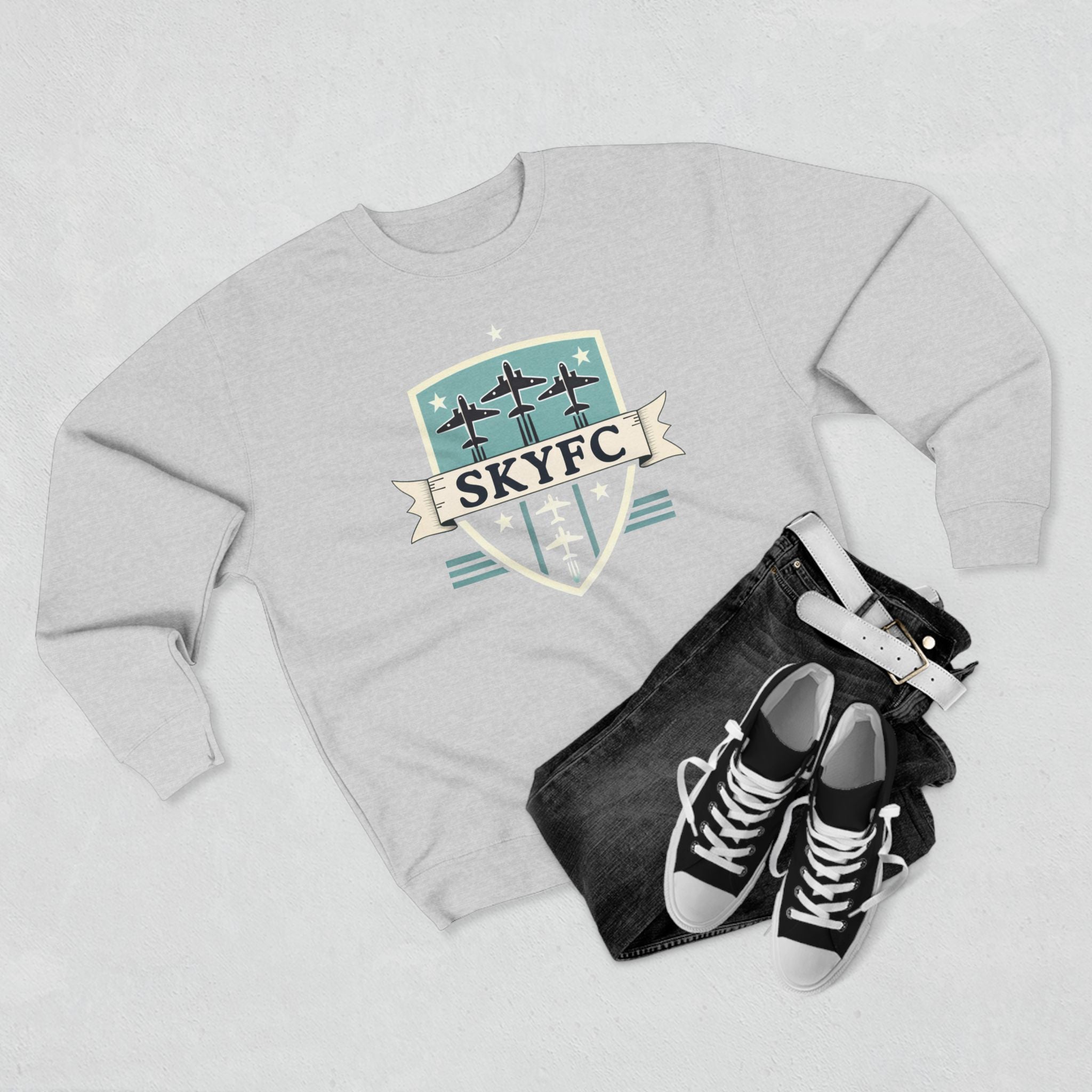 SkyFC Crest Crewneck