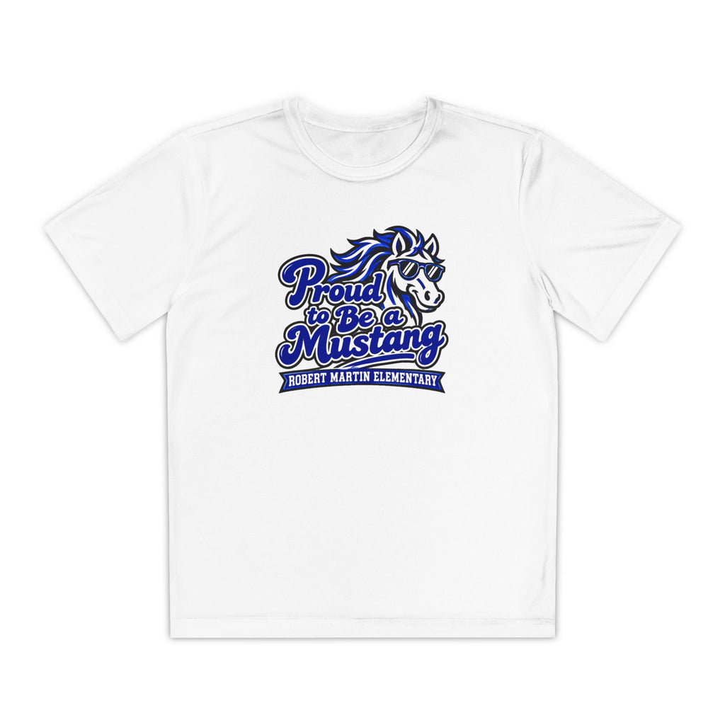 YOUTH RME Proud Mustang Moisture-Wicking Performance Tee
