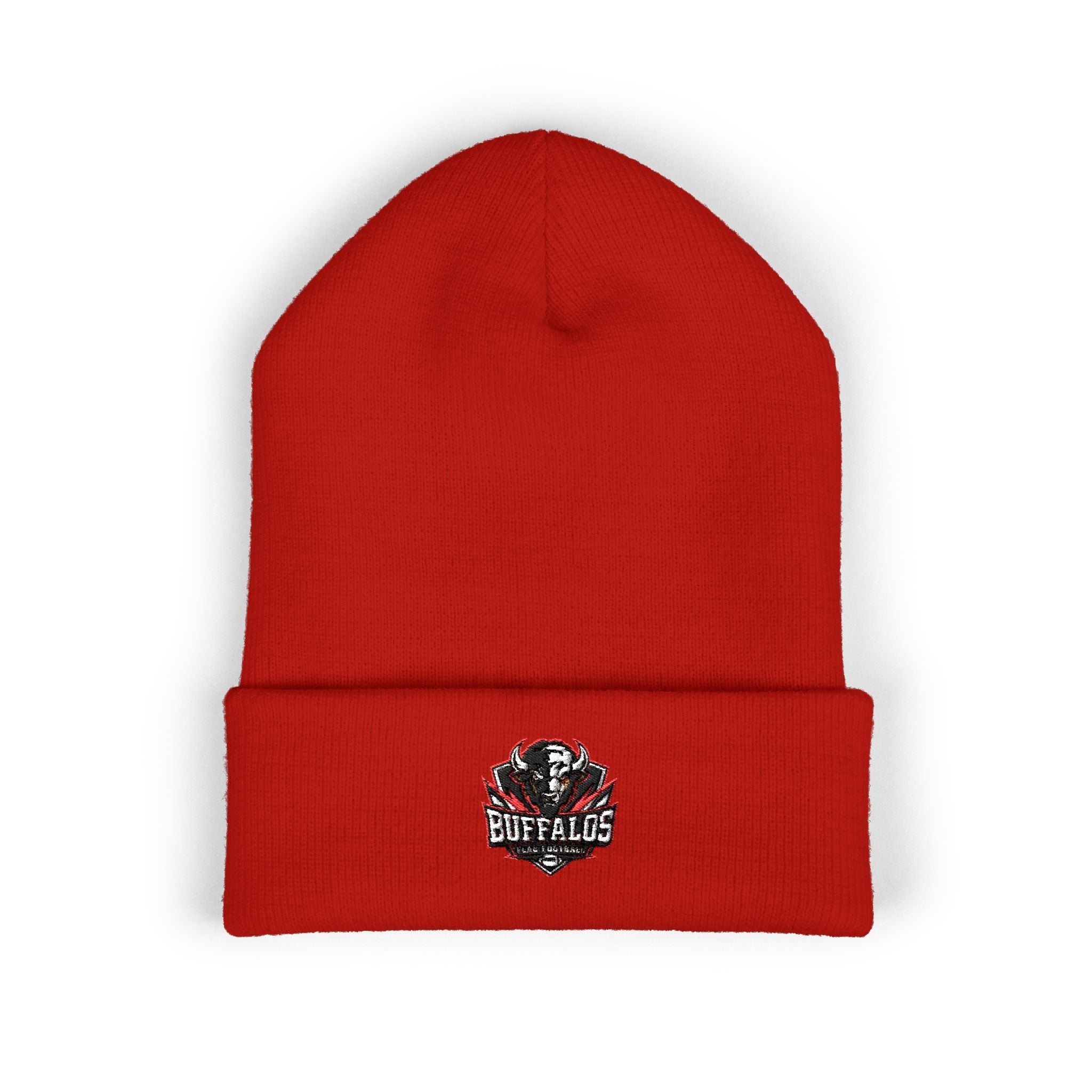 Buffalos Embroidered Cuffed Beanie