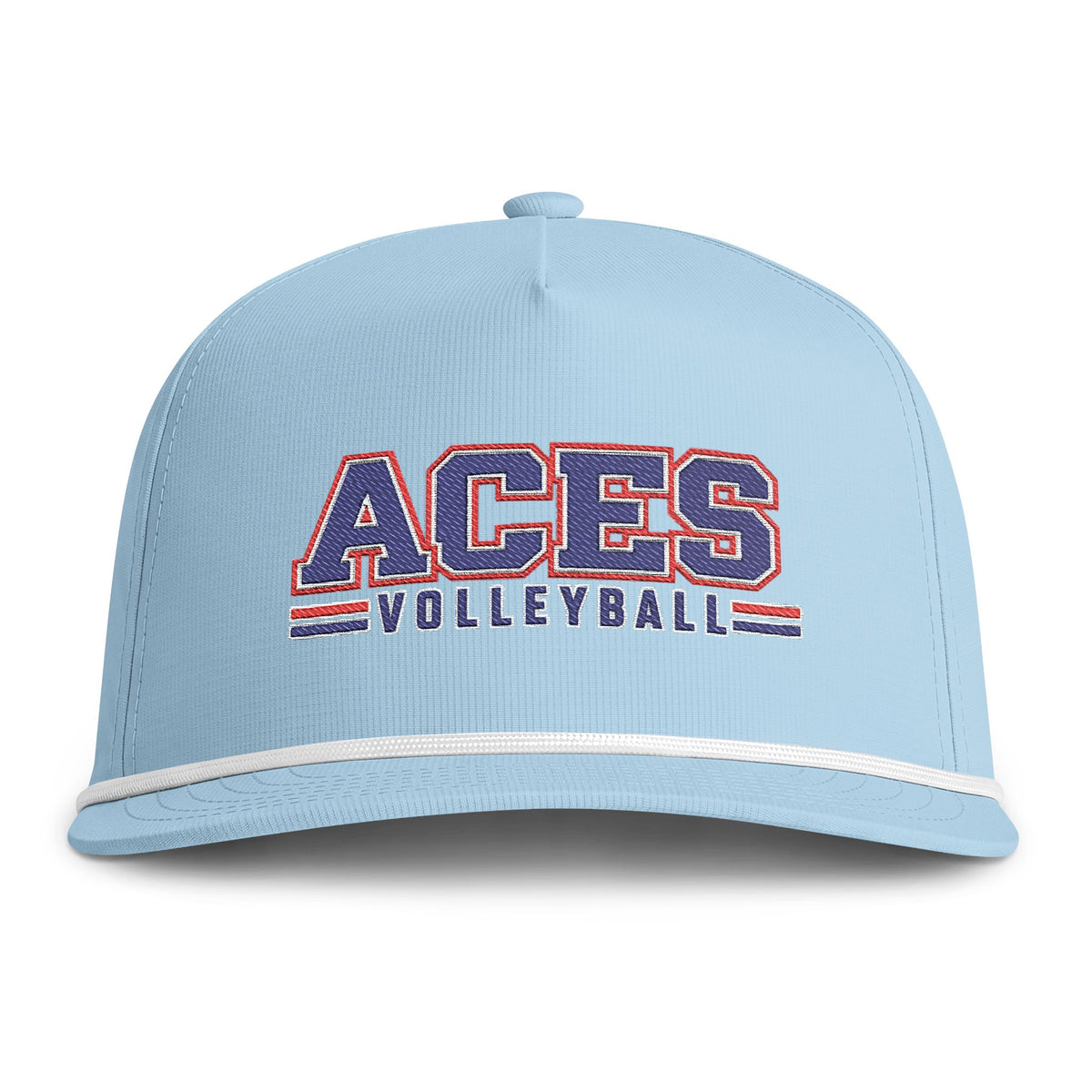 Wichita Aces Volleyball Rope Cap (Embroidered)