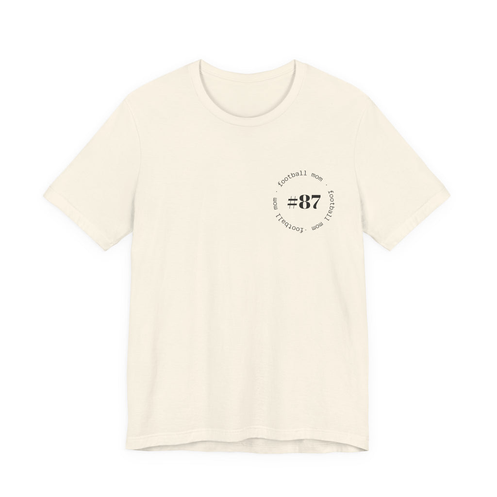 Personalized Football Mom (front/back)