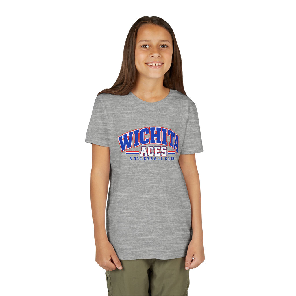 YOUTH Wichita Aces Volleyball Soft Tee | Varsity