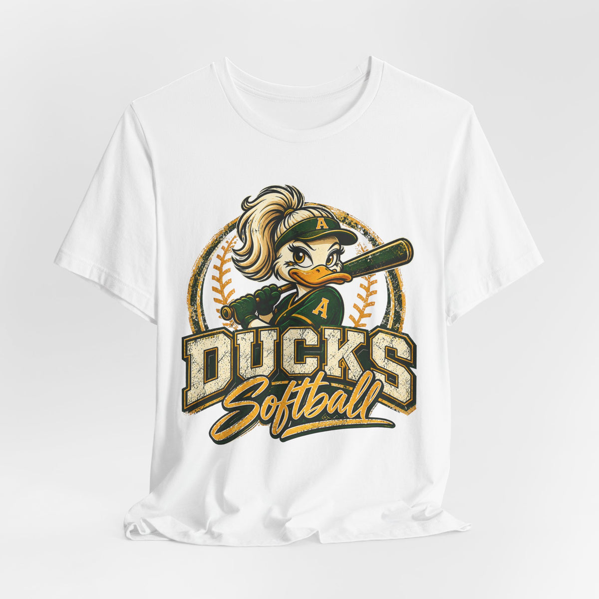 Ducks Softball Soft Vintage Tee