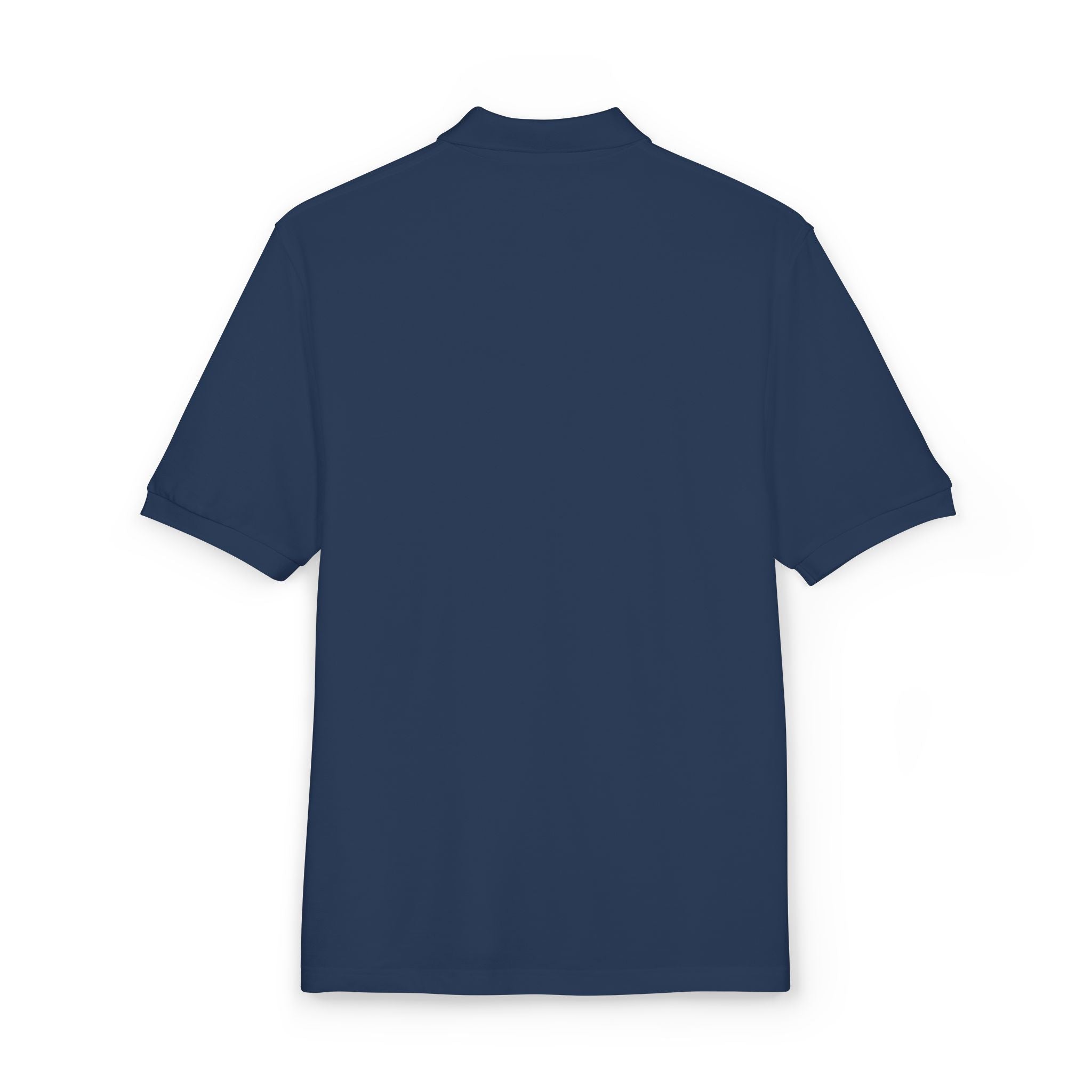 Countryside White Embroidered Polo