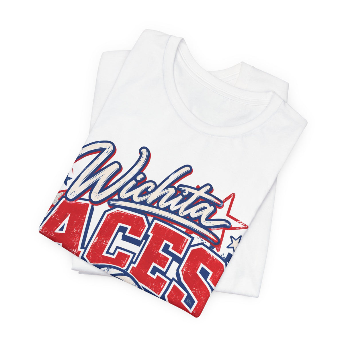 Wichita Aces Volleyball Graphic Soft Tee | Checkered