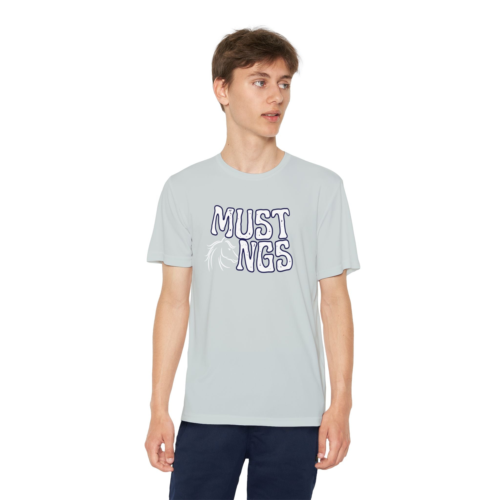 YOUTH RME Mustangs Moisture-Wicking Performance Tee