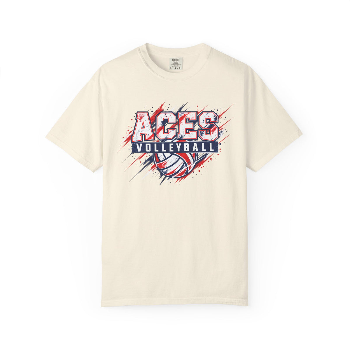 Wichita Aces Volleyball Comfort Colors | Graffiti
