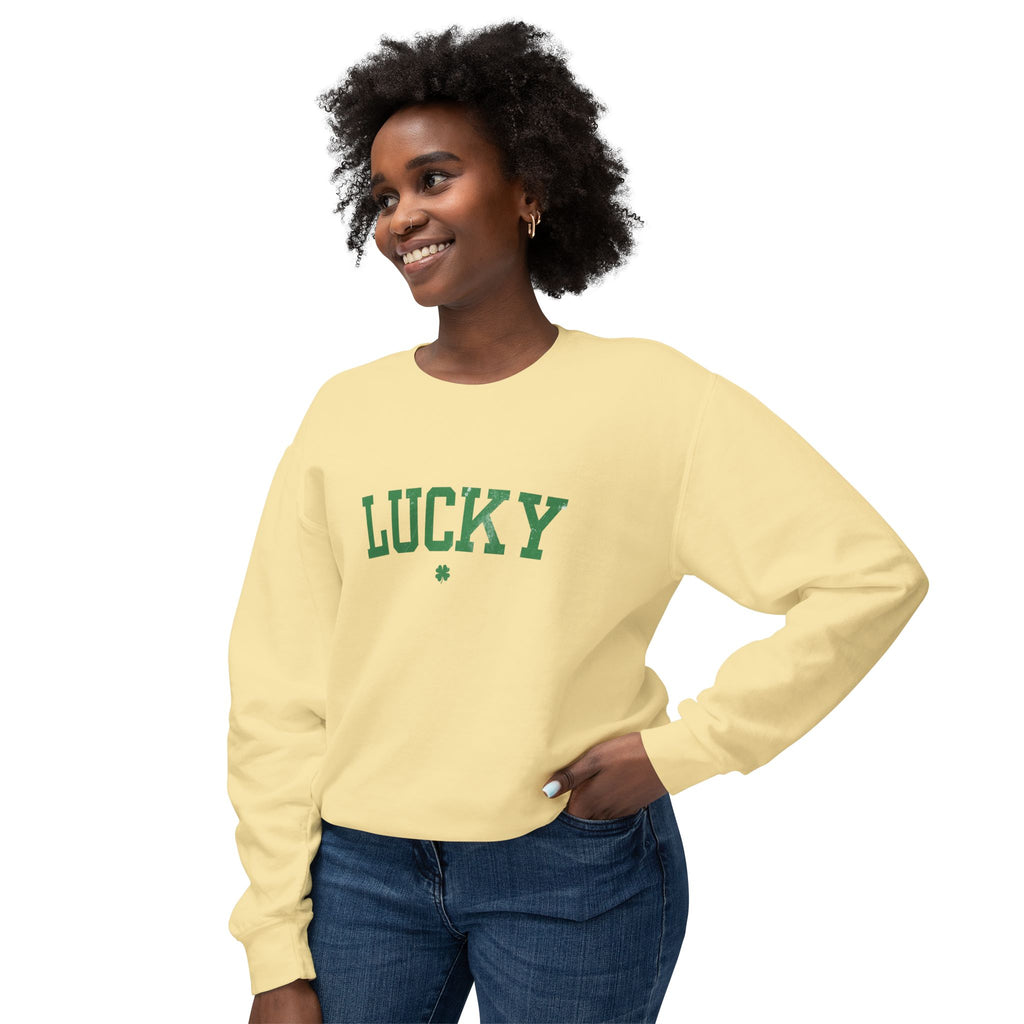 LUCKY Worn Crewneck