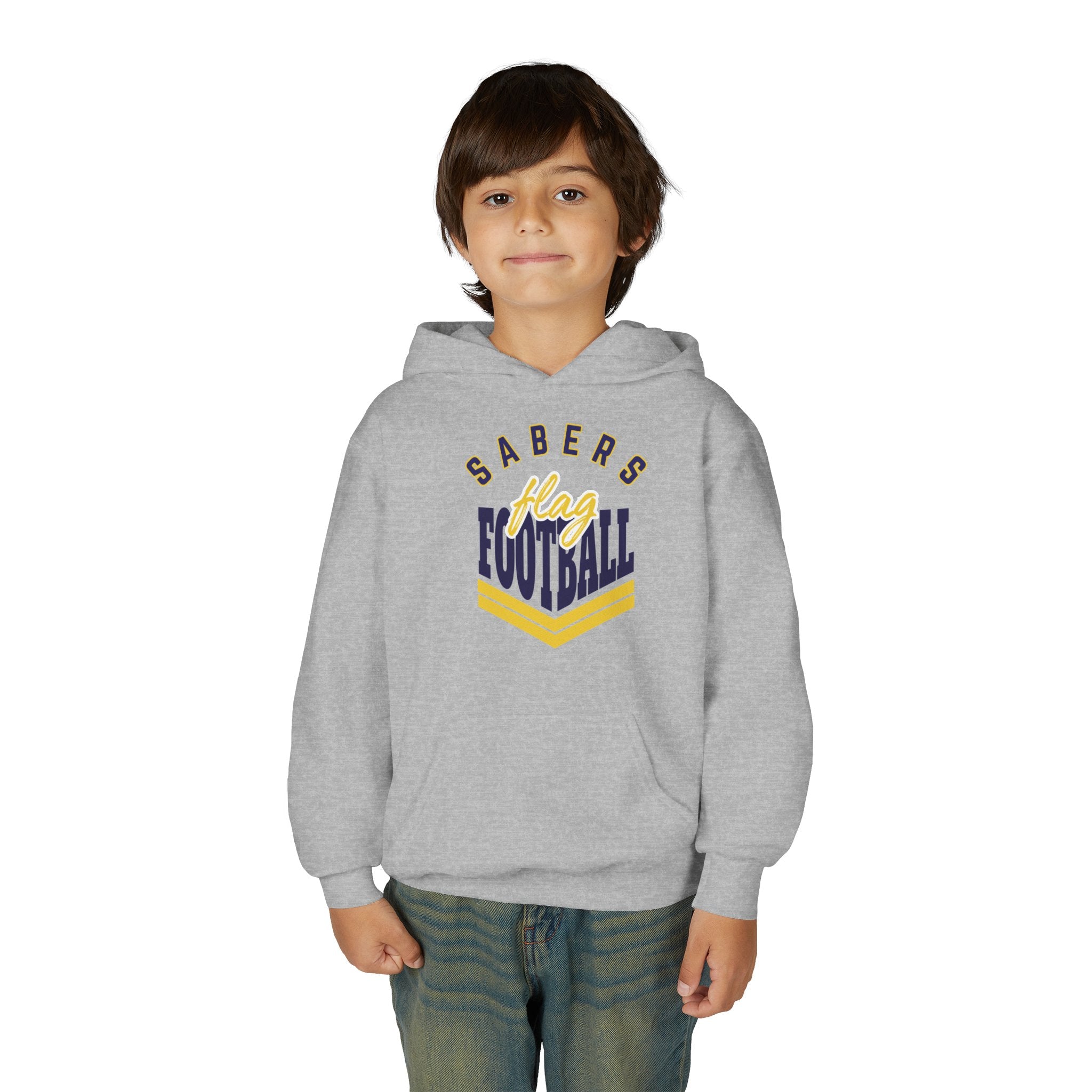 Sabers Flag Football Hoodie (YOUTH)