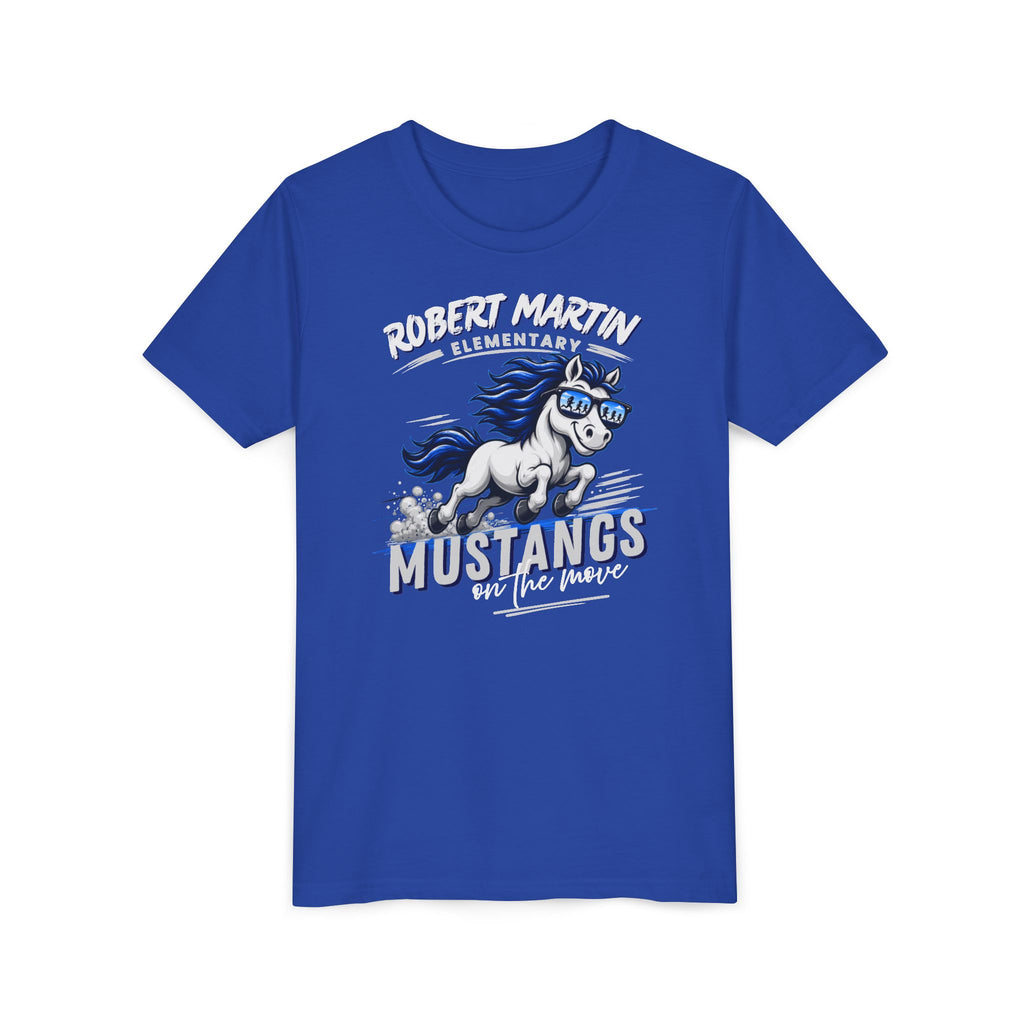 YOUTH RME Jog-A-Thon Mustangs Tee