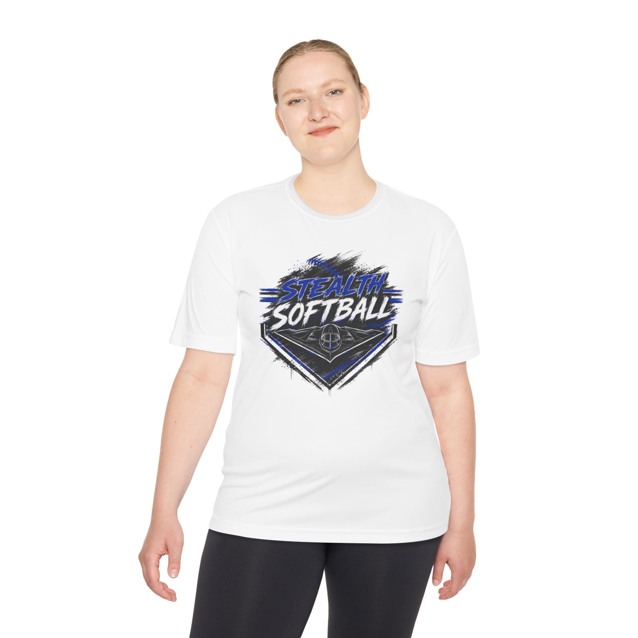 Moisture‑Wicking Stealth Softball Paint Tee
