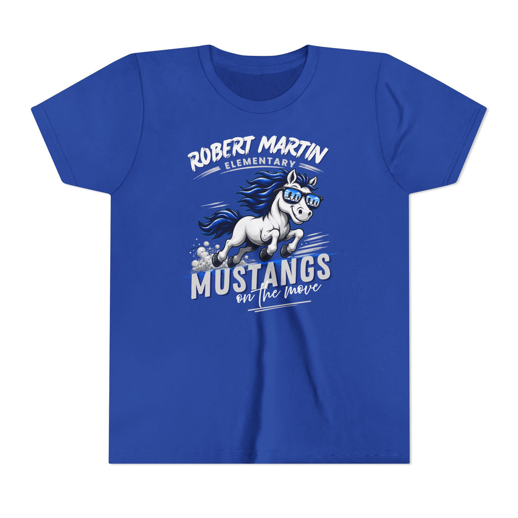 YOUTH RME Jog-A-Thon Mustangs Tee