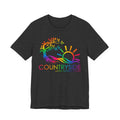 Bella and Canvas Countryside Rainbow Tee