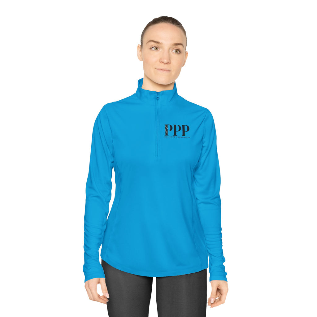 PPP3CA Ladies Monogram Quarter-Zip Pullover