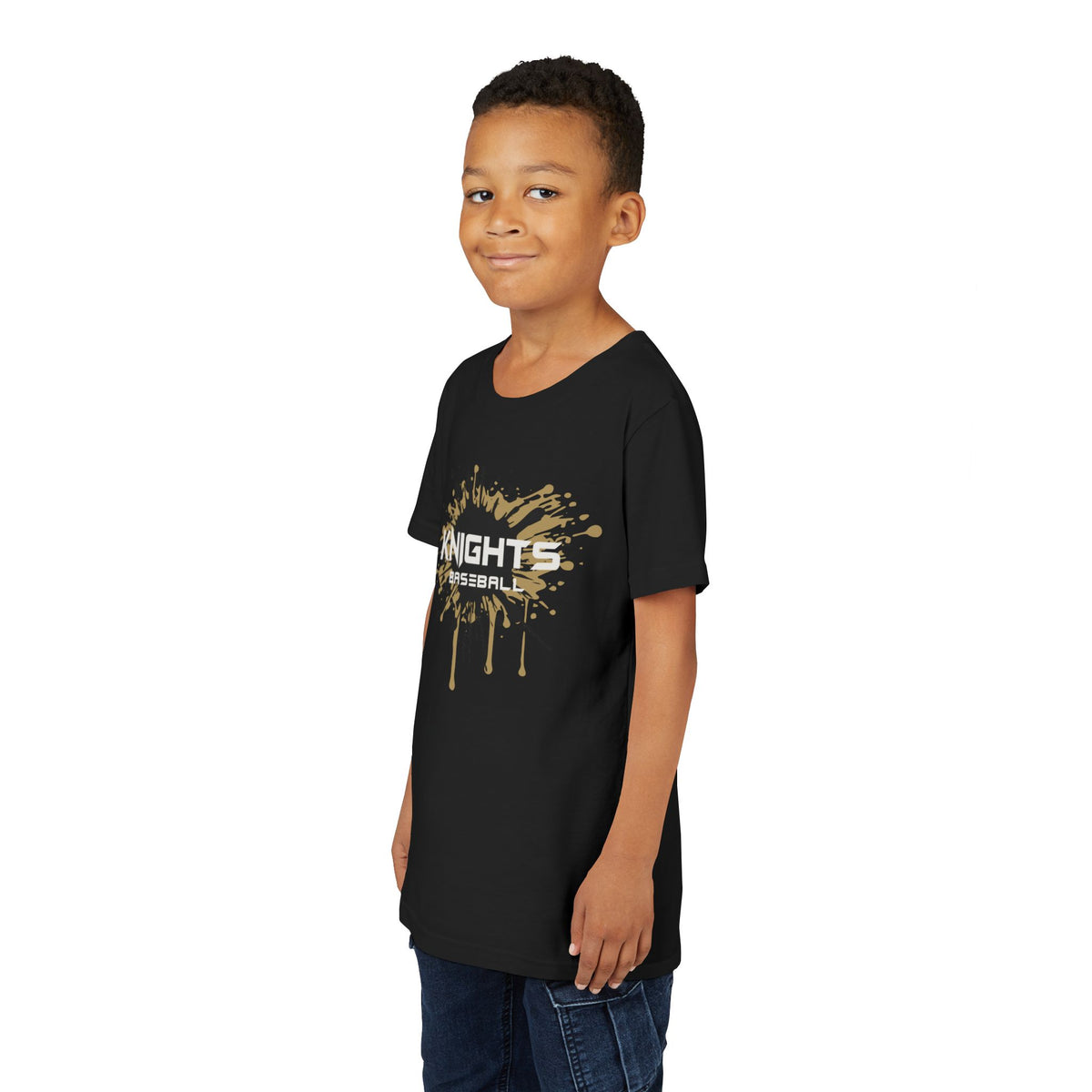 YOUTH Knights Baseball Drip Tee