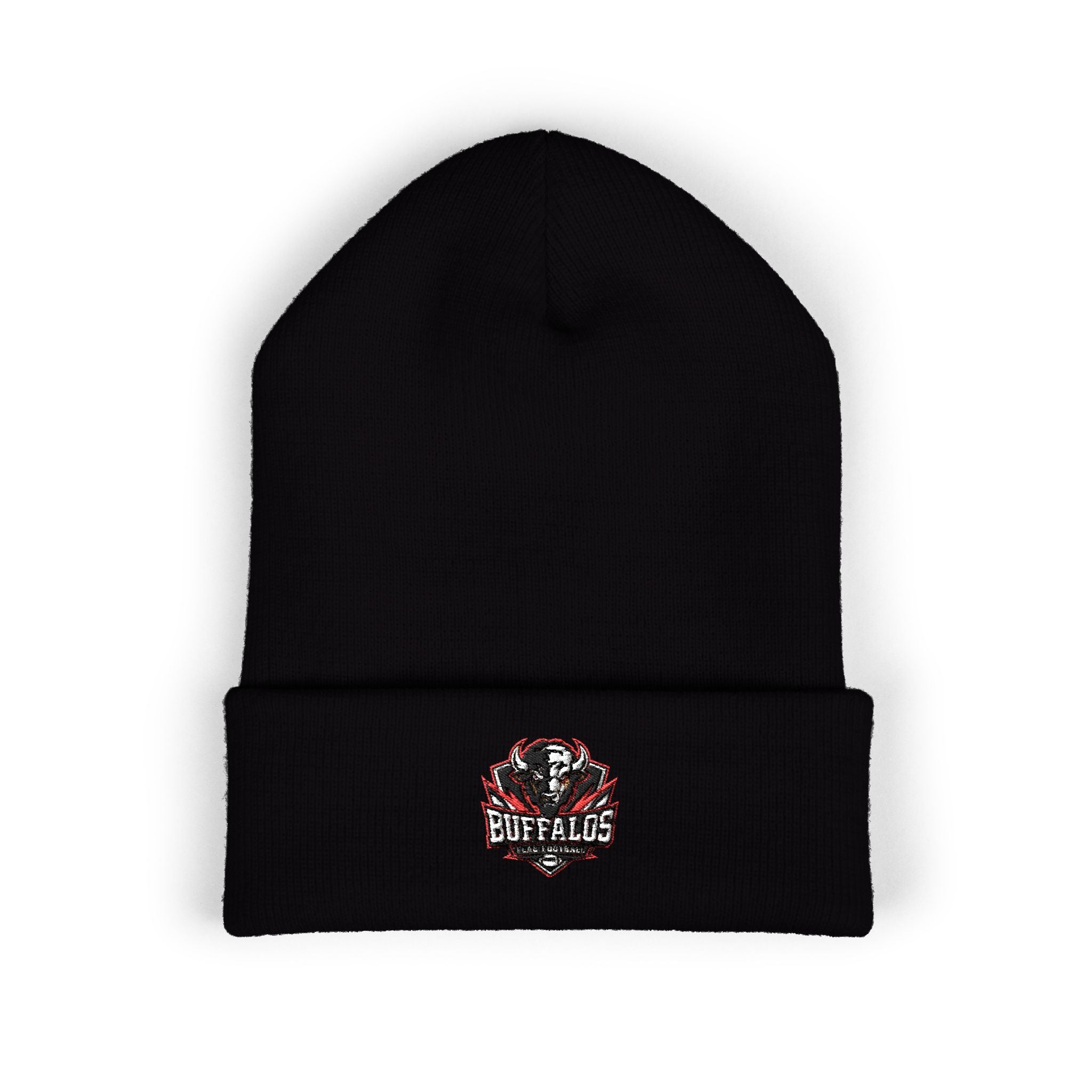 Buffalos Embroidered Cuffed Beanie
