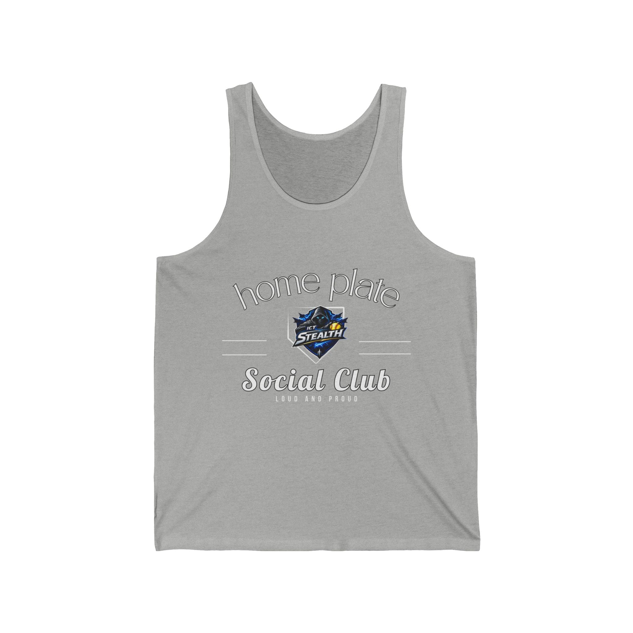 Stealth Home Plate Social Club Tank