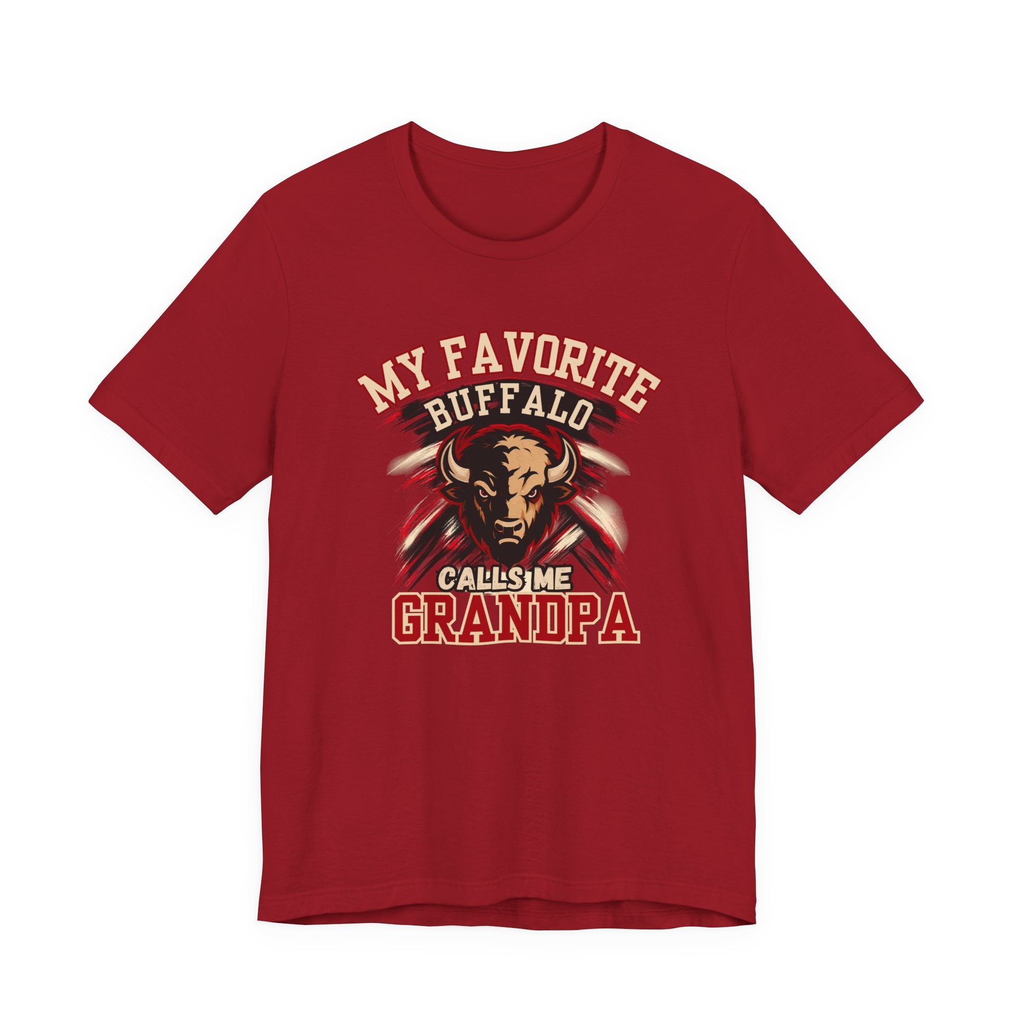 Buffalos My Favorite Buffalo Calls Me Grandpa Soft Tee