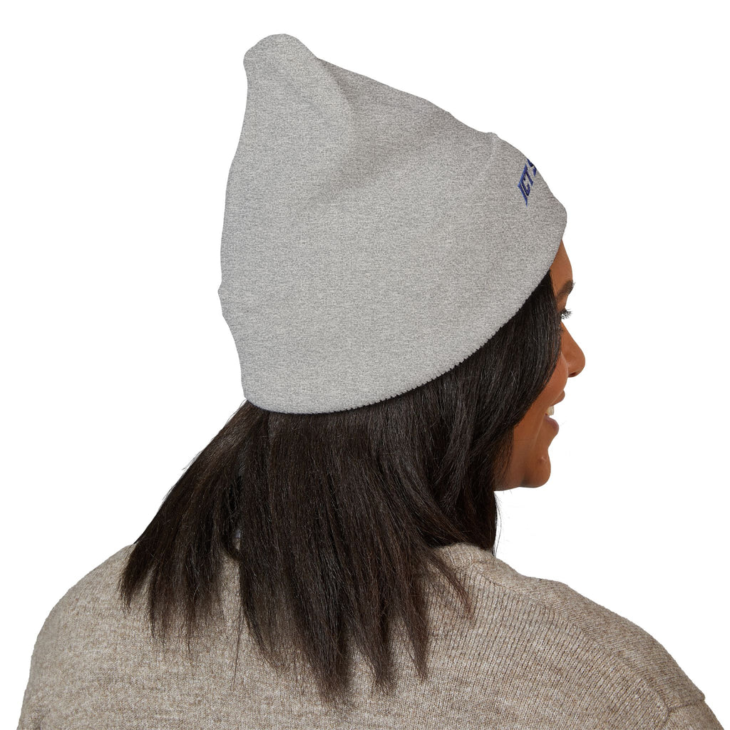 Embroidered Stealth Cuffed Beanie