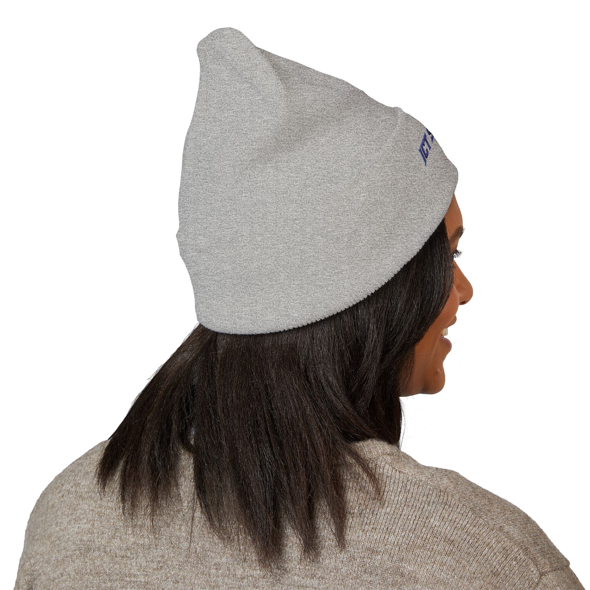 Embroidered Stealth Cuffed Beanie