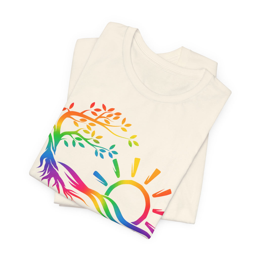 Countryside Rainbow Natural Tee