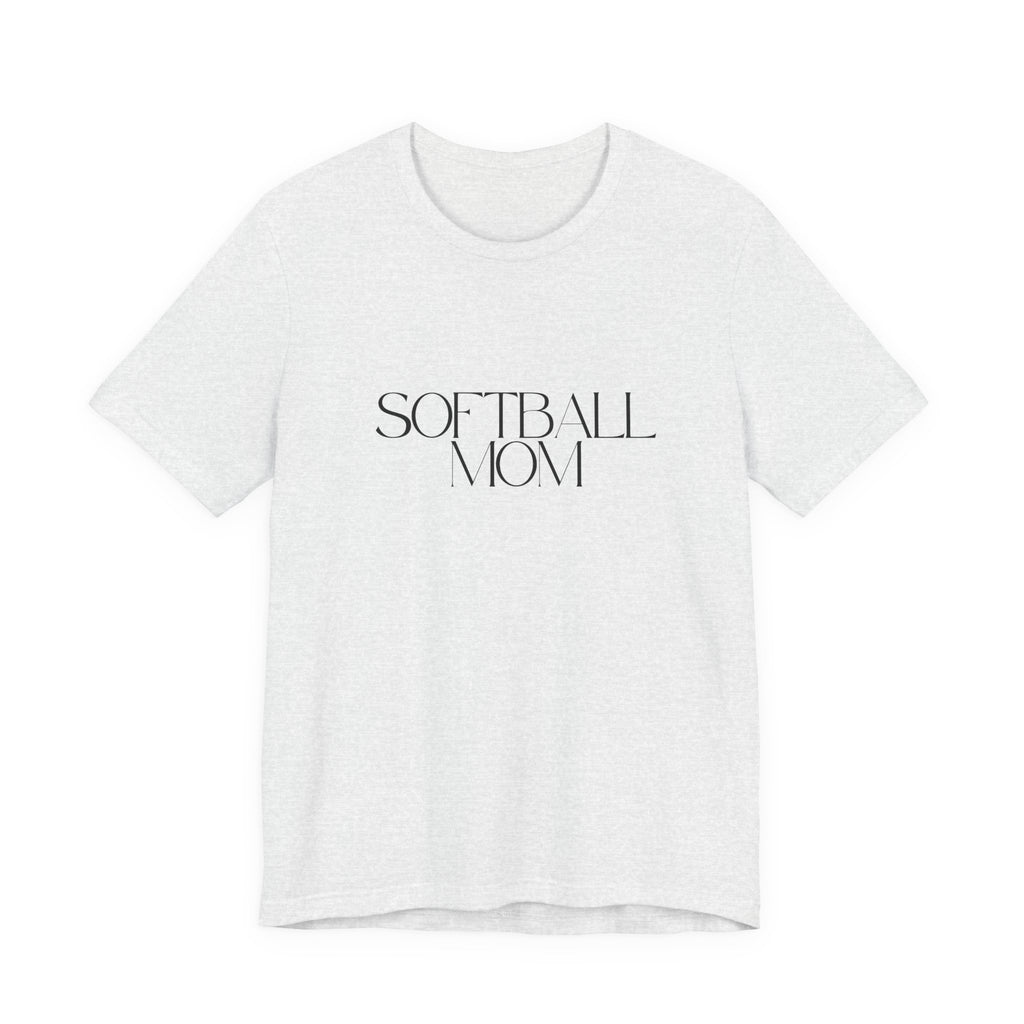 PERSONALIZED Softball Mom (front/back)
