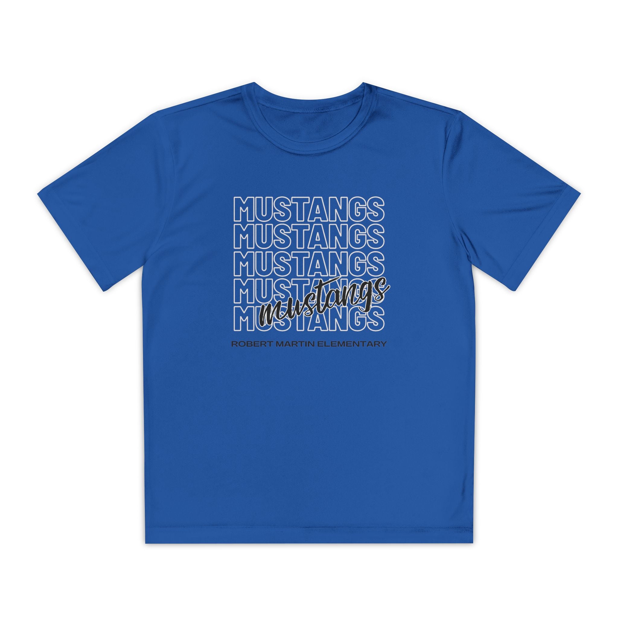 YOUTH RME Mustangs Moisture-Wicking Performance Tee