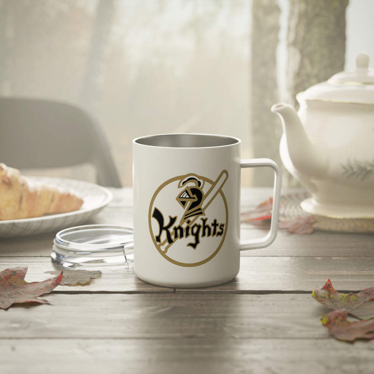 10oz Knights Insulated Coffee Mug