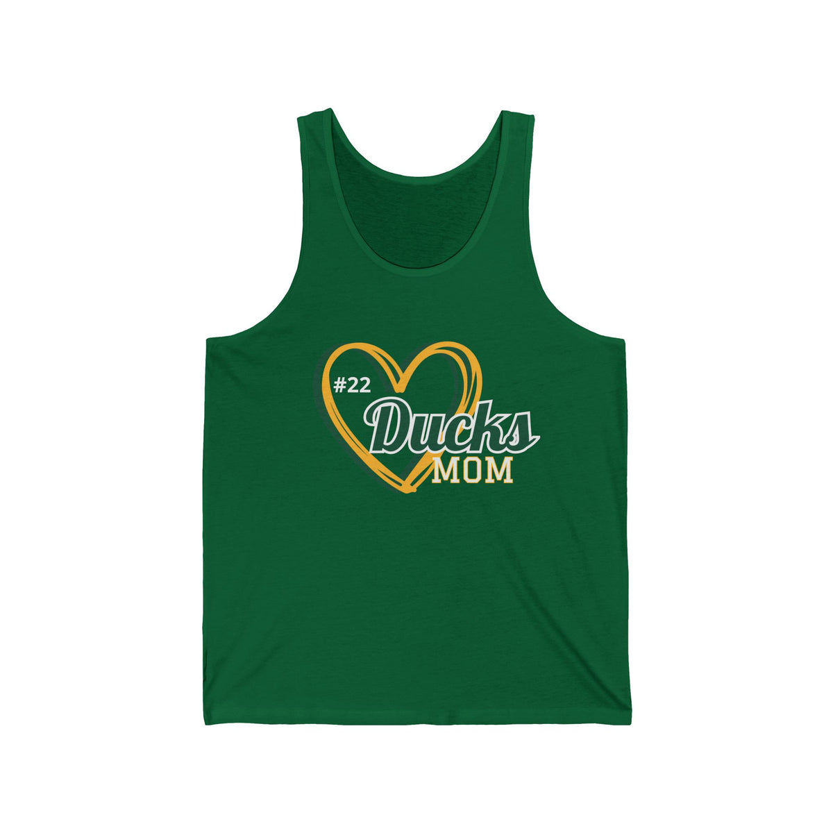 Ducks Softball Personalized Mom Tank